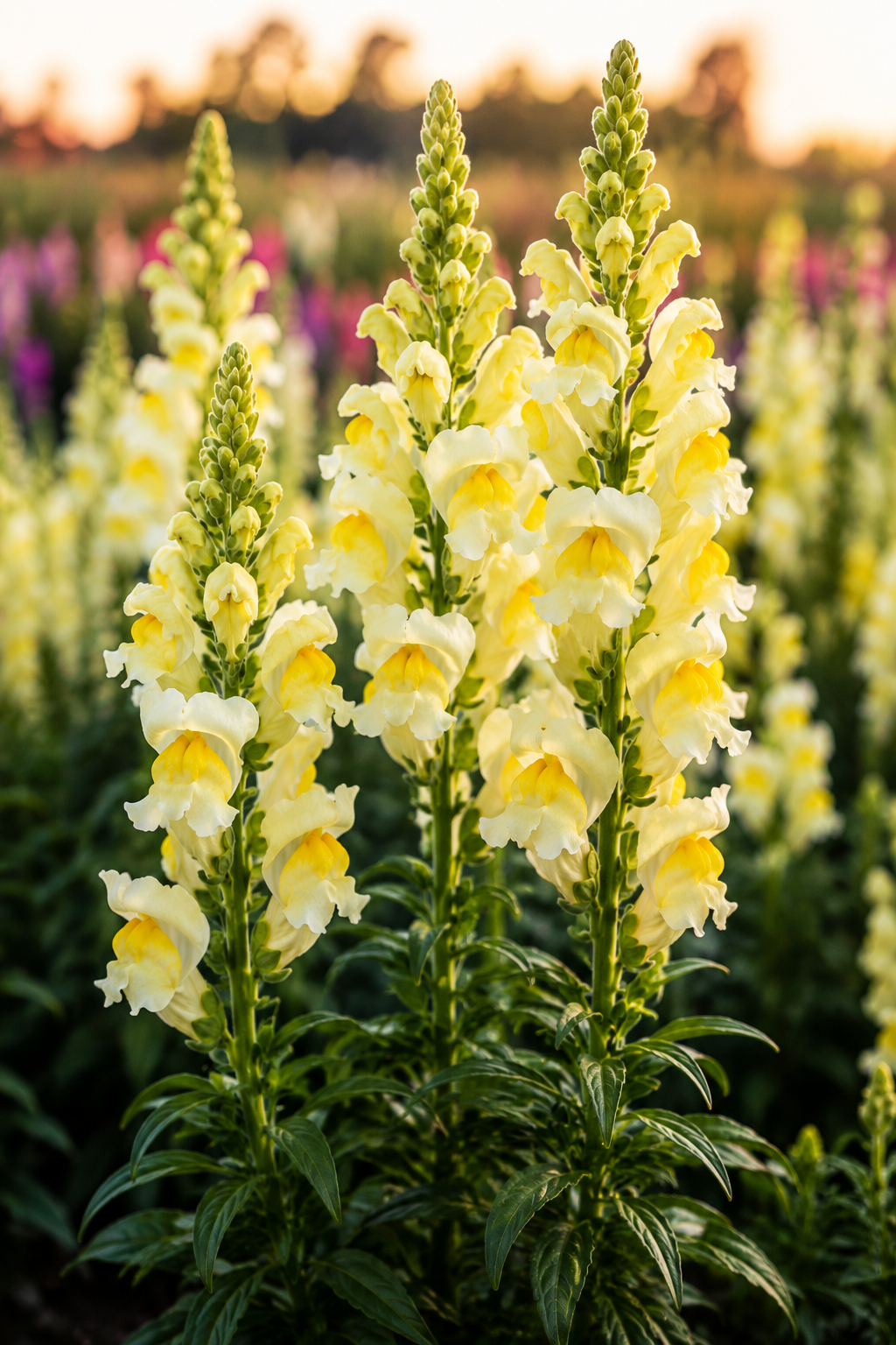 1,000 Pelleted Snapdragon Seeds Orleans Early Lemon Cut Flower