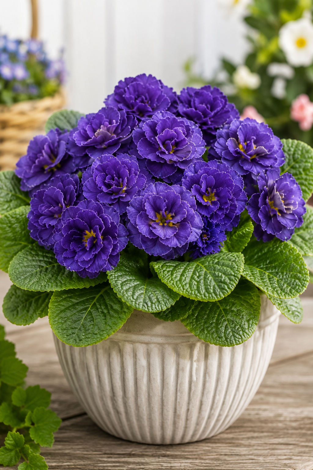 Primula Hethor Petticoat Blue Primrose Flower Seeds 500 Bulk Seeds