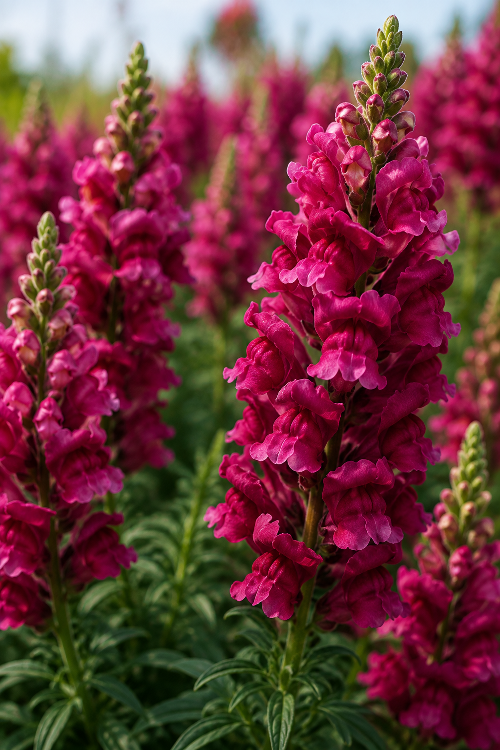 1,000 Pelleted Snapdragon Seeds – Monaco Purple Cut Flower Snapdragon