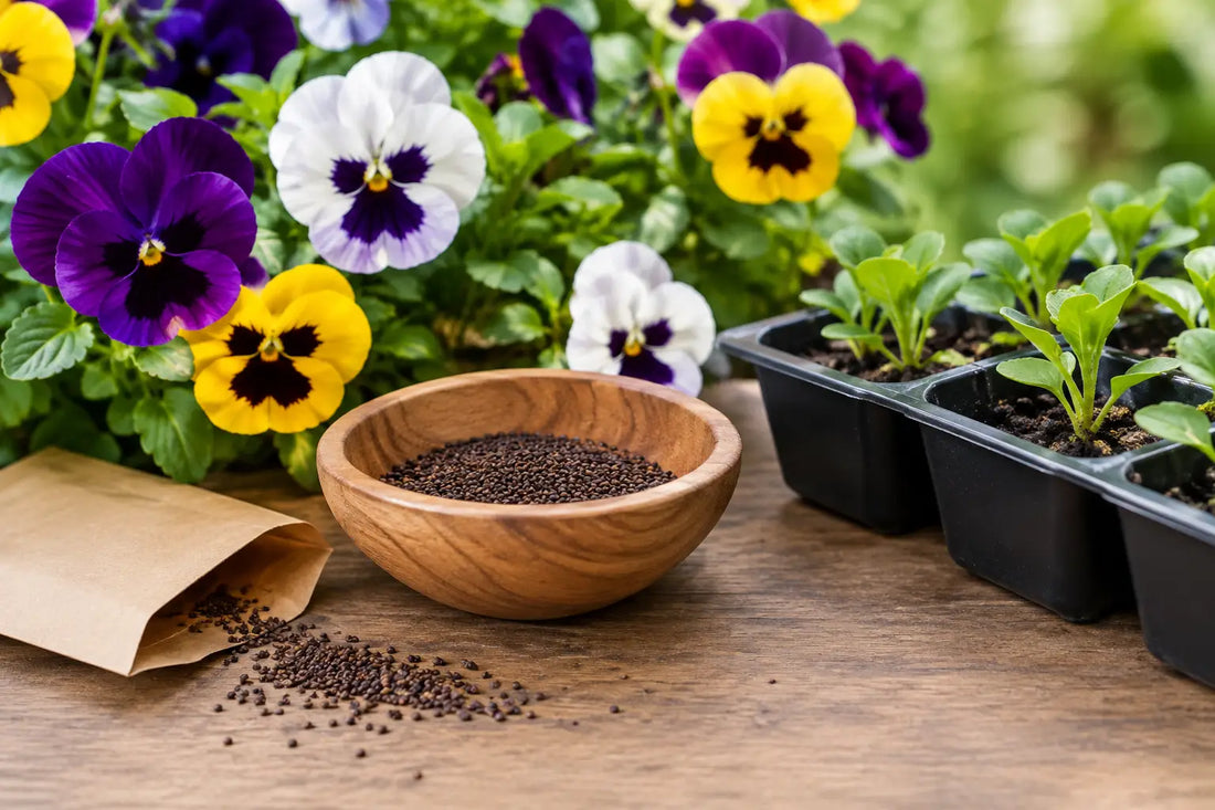 Pansy Seeds for Strong Plants and Early Color