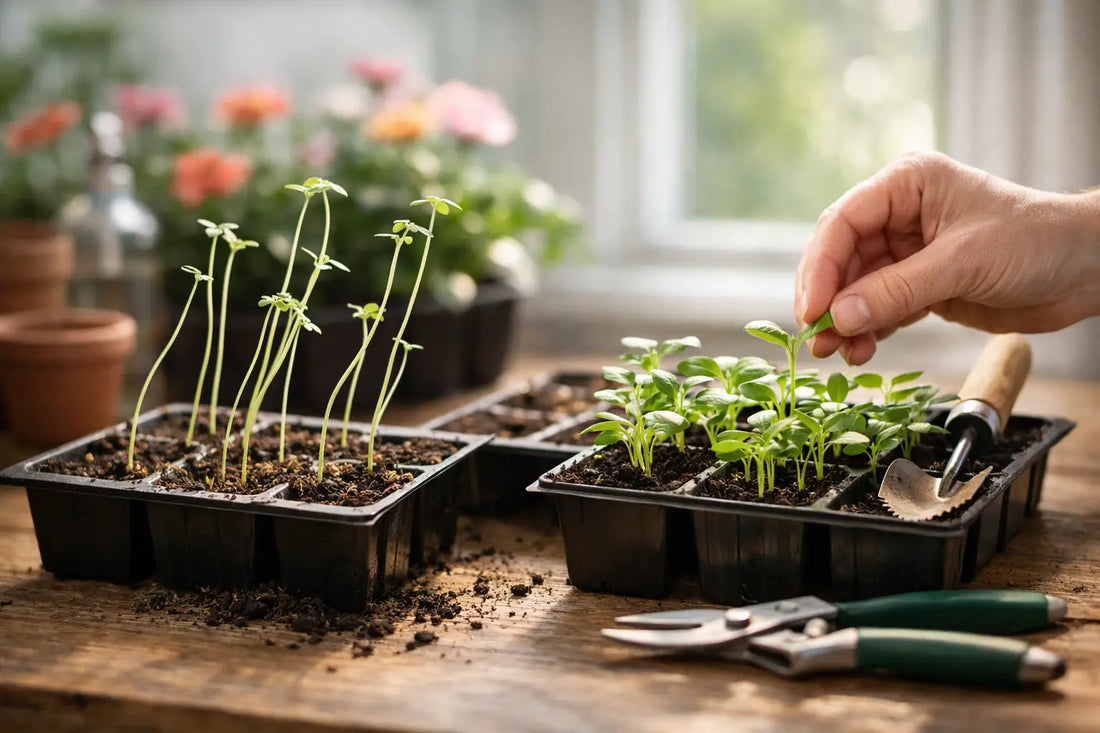 Why Flower Seedlings Get Leggy and How to Fix It