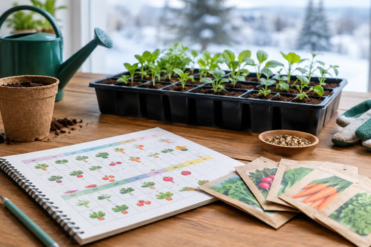 Seed Starting Calendar for Northern Gardens