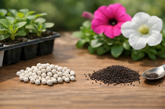 Pelleted vs Raw Petunia Seed