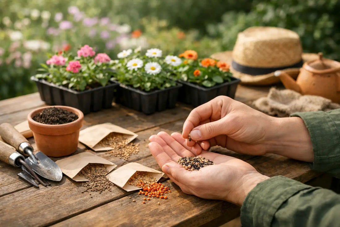 How to Choose Flower Seeds That Grow Well