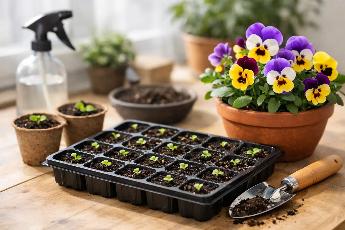 How to Start Pansies Indoors Successfully