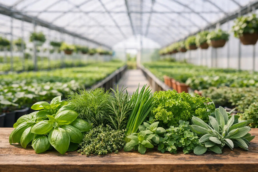 10 Best Herbs for Greenhouse Production Today