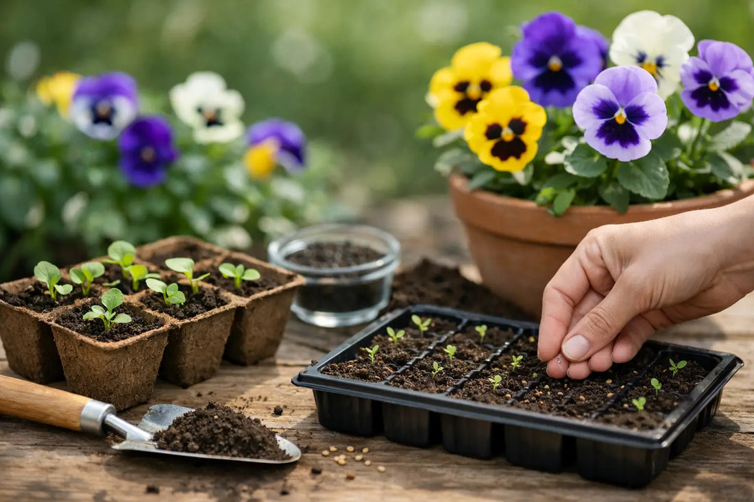 How to Grow Pansies From Seed Successfully
