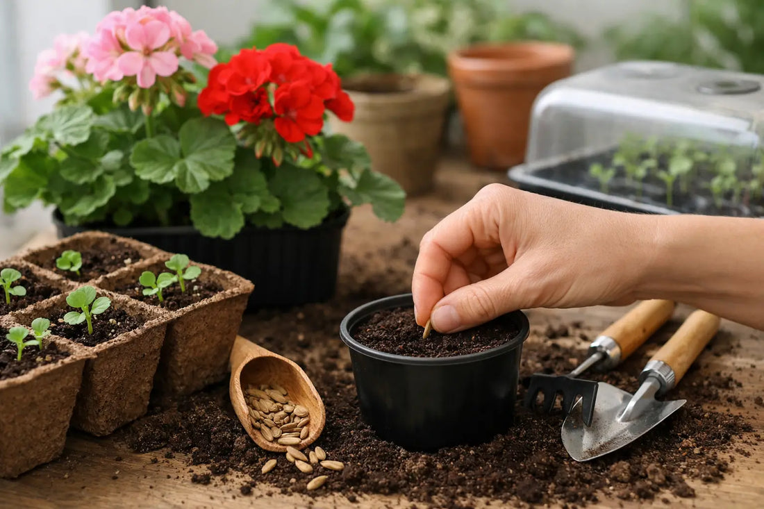 How to Grow Geranium Seeds Successfully