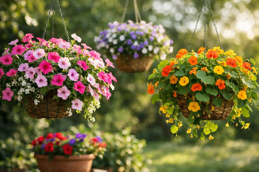 Best Flowers for Hanging Baskets From Seed
