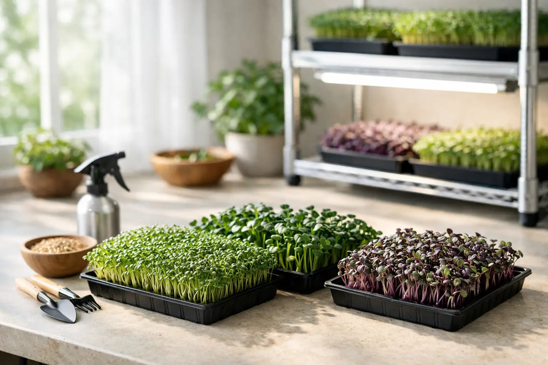 Indoor Microgreen Growing Guide for Home Harvests