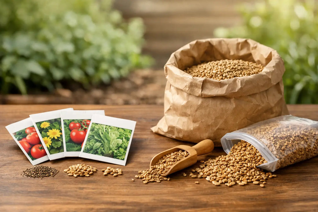 Seed Packets vs Bulk Quantities: Which Fits?