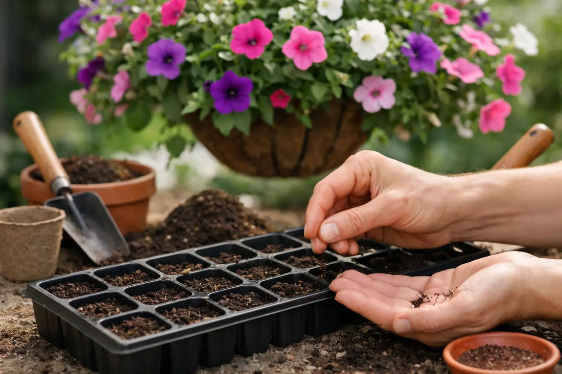 How to Plant Trailing Petunia Seeds