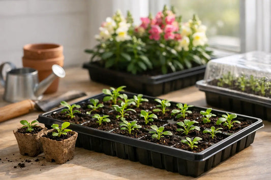 Starting Snapdragons Indoors for Strong Spring Plants
