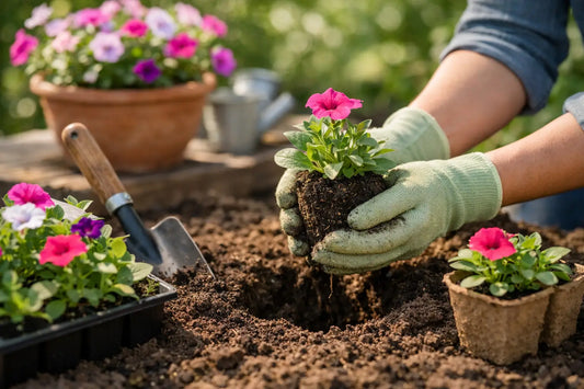 When to Transplant Petunia Seedlings Safely