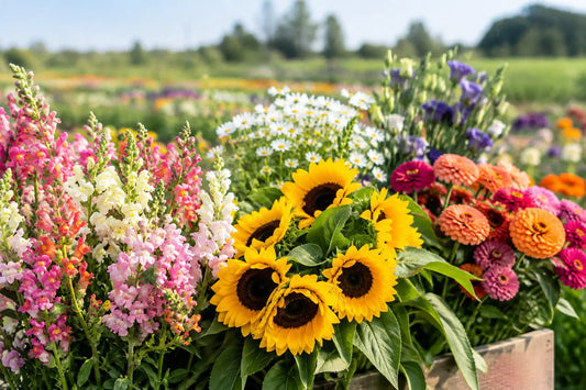 Cut Flower Field Variety Examples That Sell