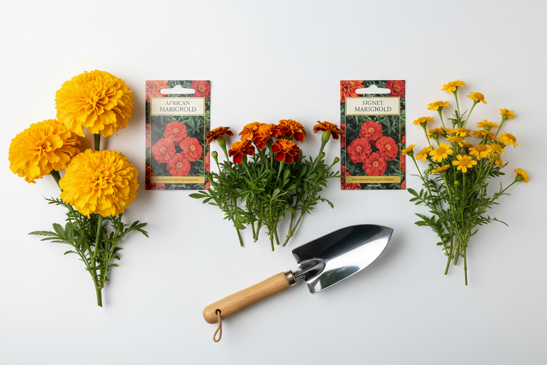  Bulk Marigold Seeds African French Signet Variety Comparison