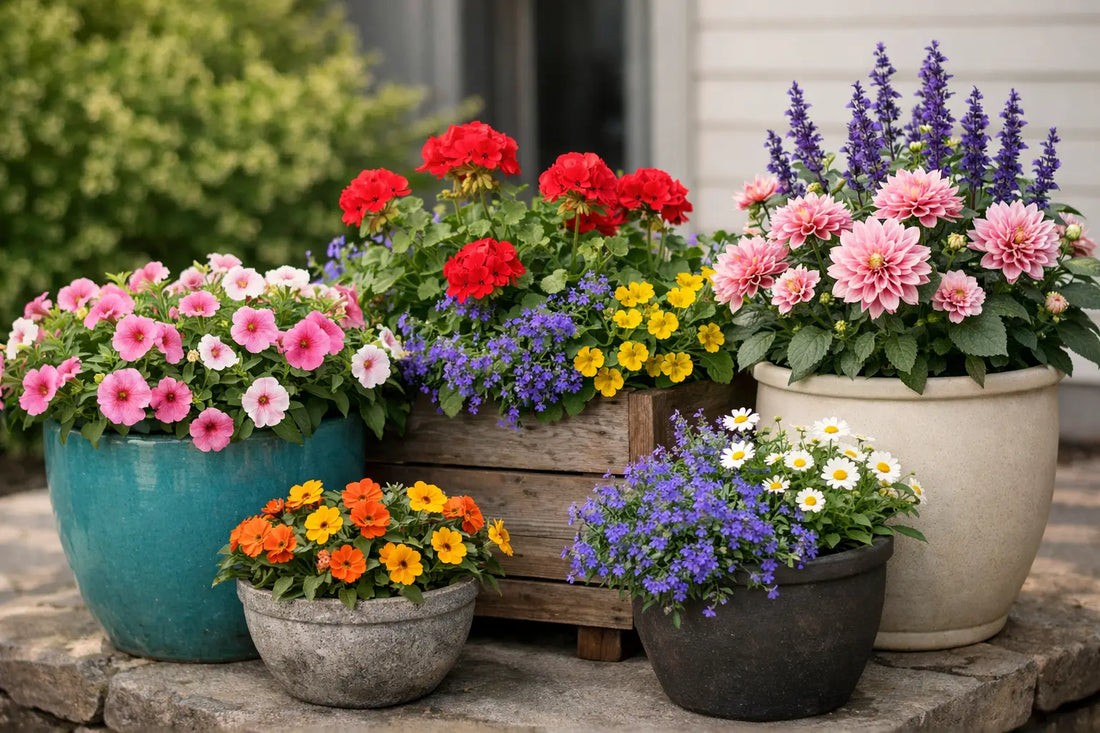 12 Best Flowers for Container Gardens at Home
