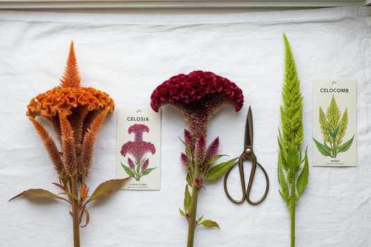 Bulk Celosia Seeds Plume Cockscomb Wheat Cut Flower Types Comparison