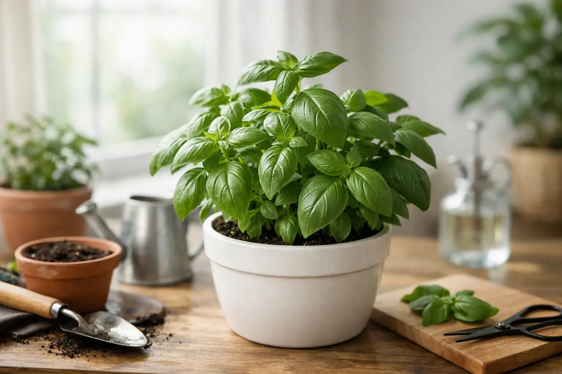 How to Grow Basil Indoors Successfully