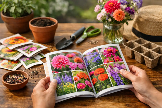 How to Use an Ornamental Flower Seed Catalog