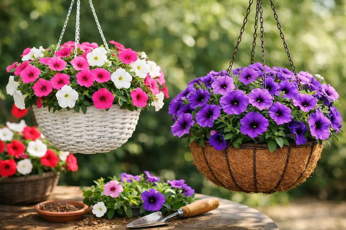 10 Best Petunia Seeds for Baskets