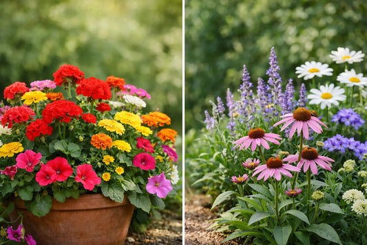 Annual Flowers vs Perennials: Which Fits?