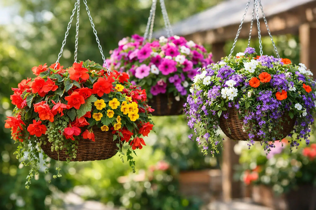 12 Best Flowers Hanging Baskets for Full Color