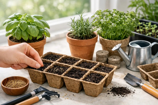 How to Sow Herb Seeds Indoors Successfully