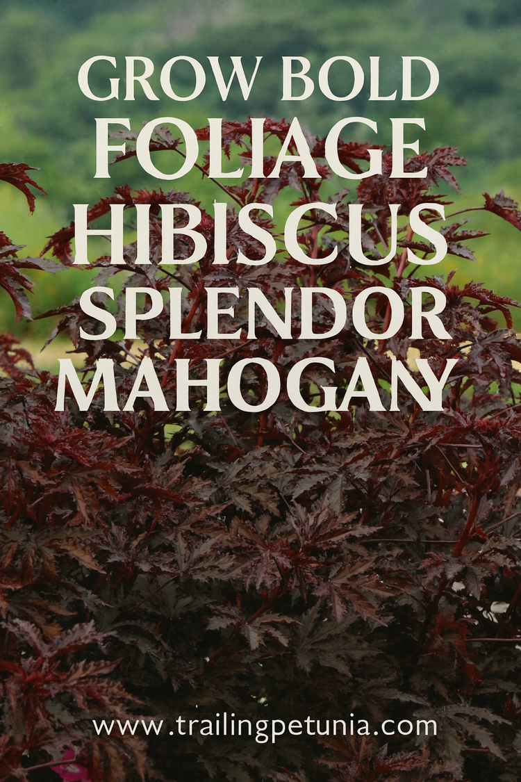 Bold Beauty in the Garden: Hibiscus Splendor Mahogany – Buy Bulk Seeds