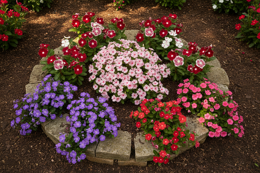 How to grow vinca from seed bulk Vitalia Virtuosa and Cora Cascade XDR vinca seeds