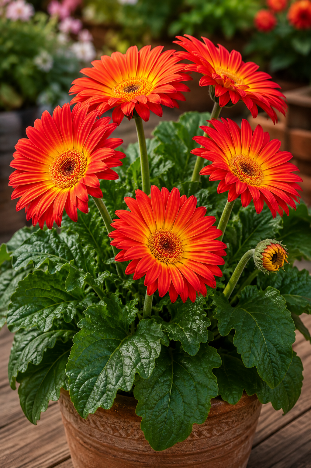 Gerbera Daisy Joybera Yellow Red Flower Seeds – 100 Premium Flower Seeds