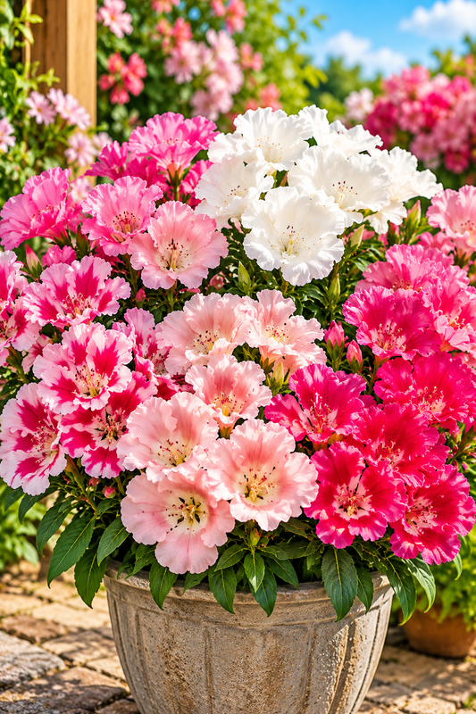 1,000 Bulk Flower Seeds Godetia Seeds Satin Mix F1 Hybrid