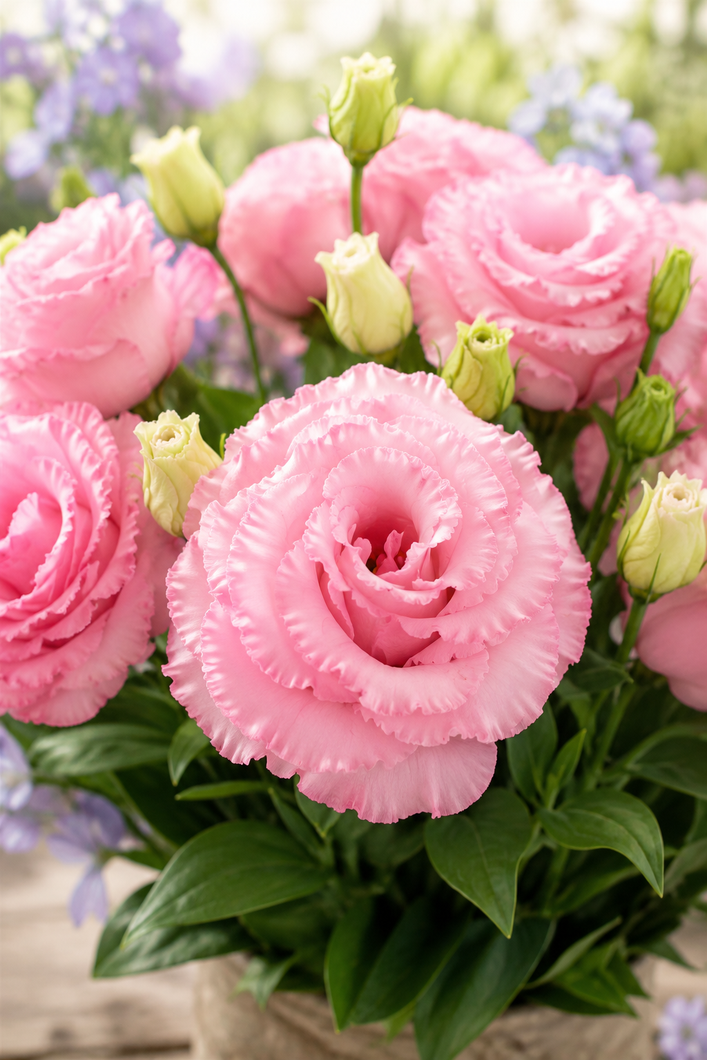 Lisianthus Seeds Voyage 2 Pink Pelleted Seeds