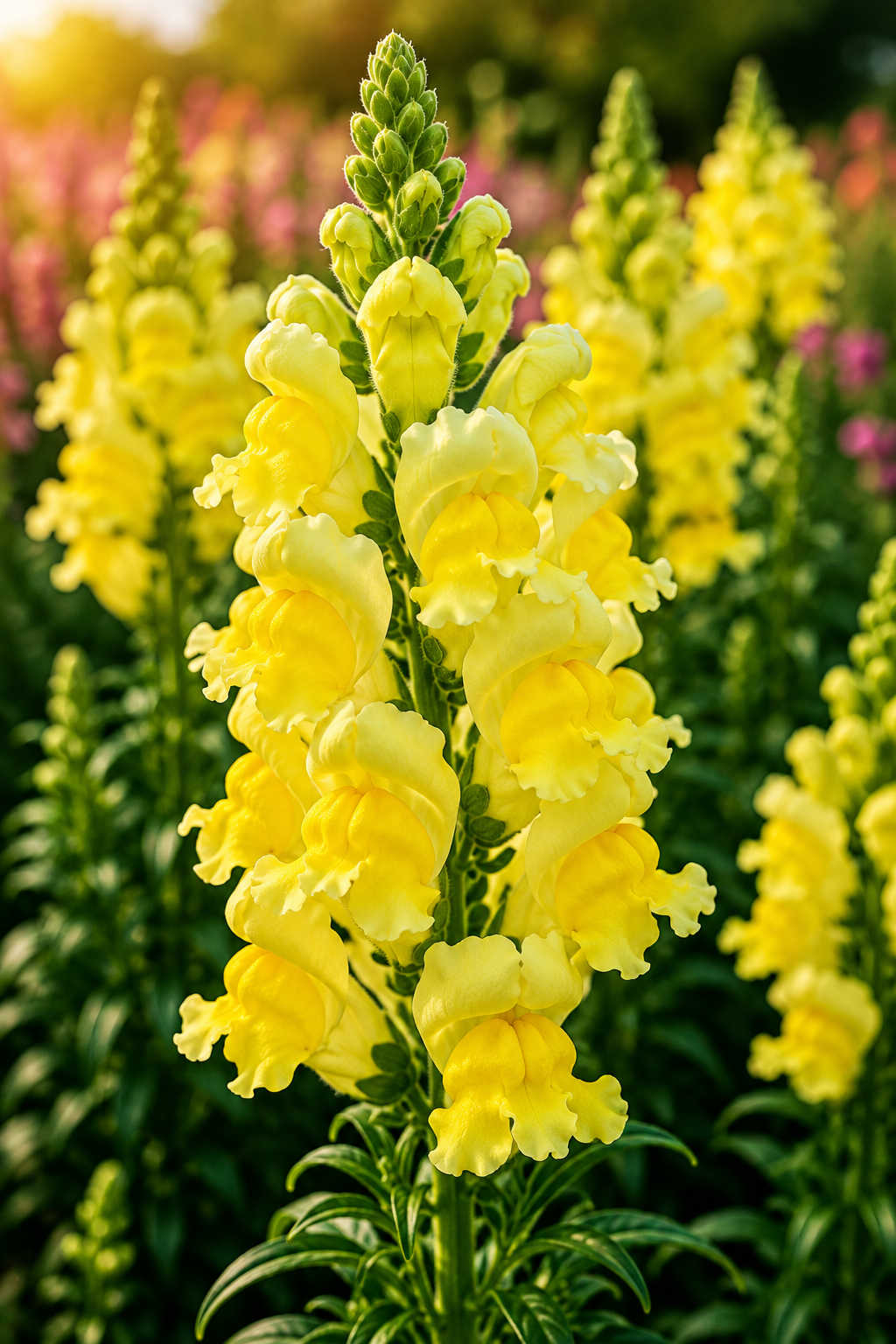 1,000 Pelleted Snapdragon Seeds Orleans Yellow Cut Flower